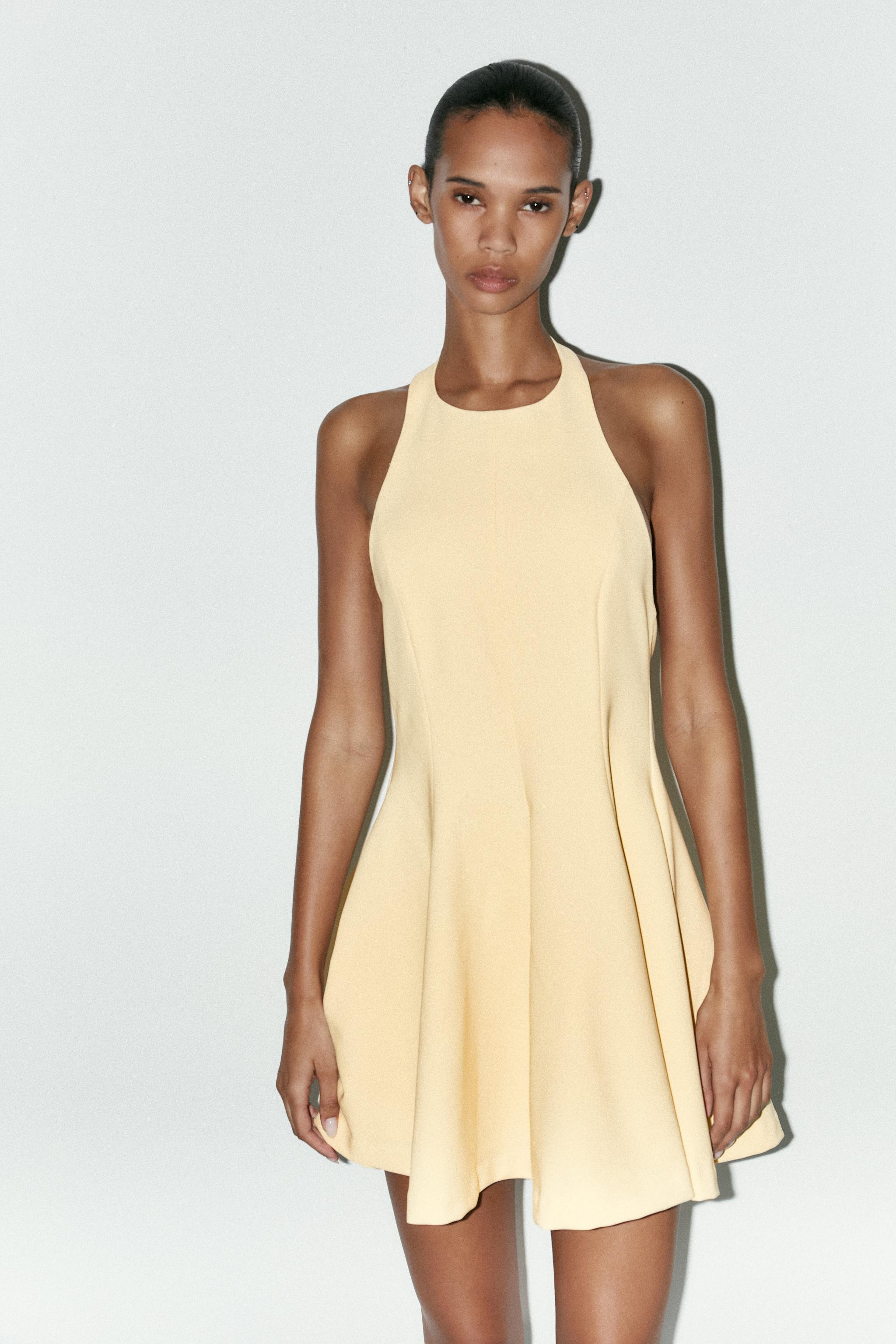 HALTER SHORT DRESS | Zara US