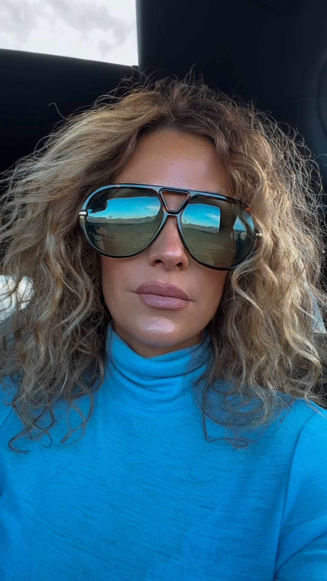 Lips are Huda shade Wifey and lined with Huda honey beige and warm brown