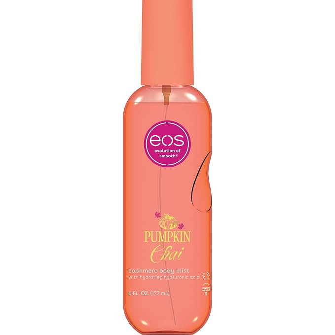 eos Cashmere Body Mist, Pumpkin Chai, Fall Fragrance Mist, 6 fl oz | Amazon (US)