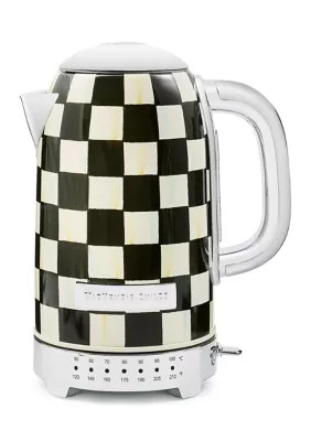 MacKenzie-Childs Check Electric Kettle | Belk