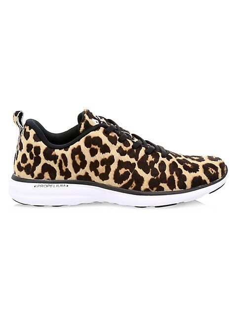 Women's Iconic Pro Leopard-Print Calf Hair Sneakers | Saks Fifth Avenue