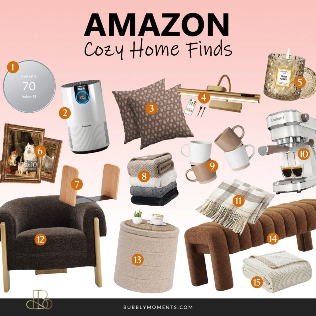 Creating a cozy home can be simple 🤍 These cozy home finds are perfect for adding comfort and warmth to your space. From soft textures to everyday home essentials, each item helps create a relaxed and inviting feel. Easy to style and use daily, these finds work well in the living room, bedroom, or any corner of your home.
Whether you’re updating your space or adding small touches to make it feel more comfortable, these home pieces help create a calm and cozy atmosphere. Perfect for slow mornings, quiet evenings, and everyday living.
Save this post for home inspiration and tap to shop ✨
#LTKHome #LTKFindsUnder100 #LTKFindsUnder50 #cozyhome #homefinds #homeinspo #homedecor #cozyvibes #interiorinspo #neutralhome #amazonhome #amazonfinds #homeessentials #cozycorners 

 