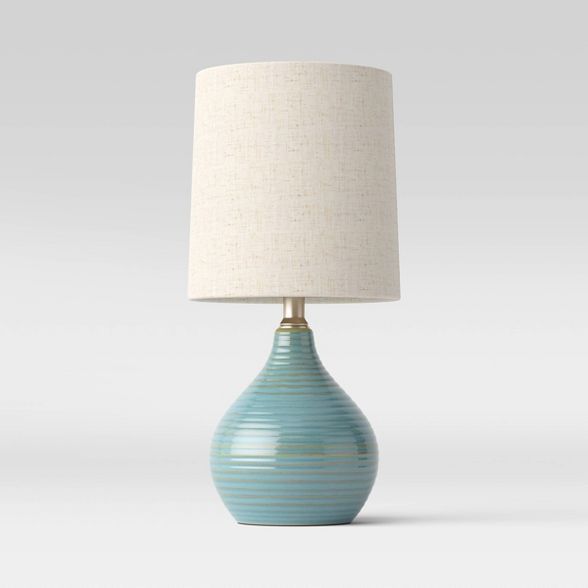 Reactive Glaze Ceramic Mini Table Lamp - Threshold™ | Target