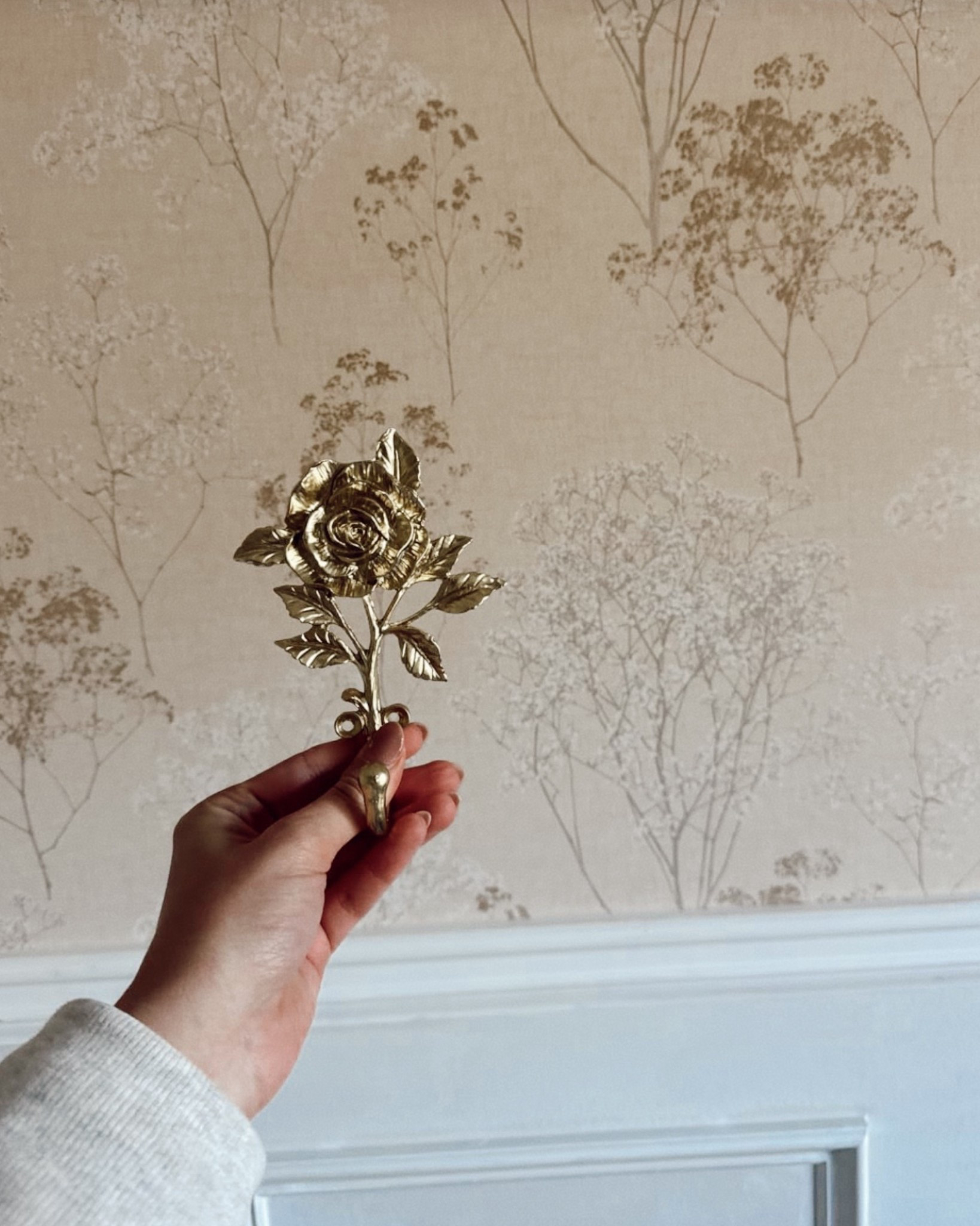 How cute are these little wall hooks - gonna order some for over by the door in the nursery to hang stuff on 🌼✨🪝

#LTKHome #LTKBaby #LTKKids