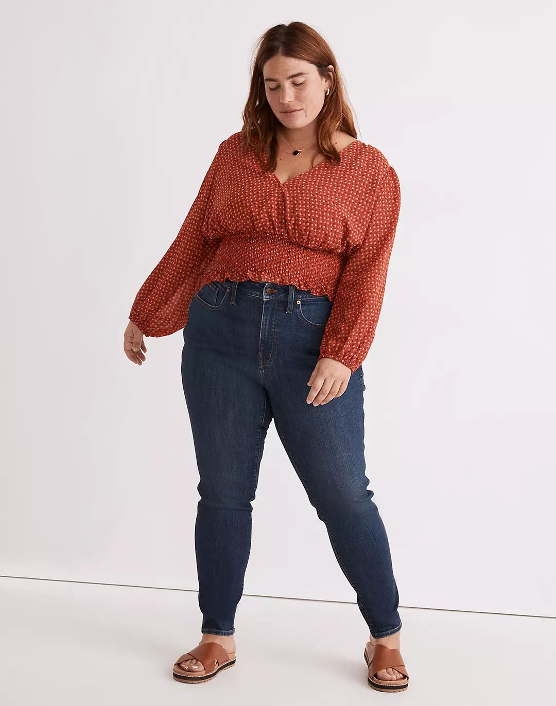 Plus Curvy High-Rise Skinny Jeans in Seville Wash | Madewell