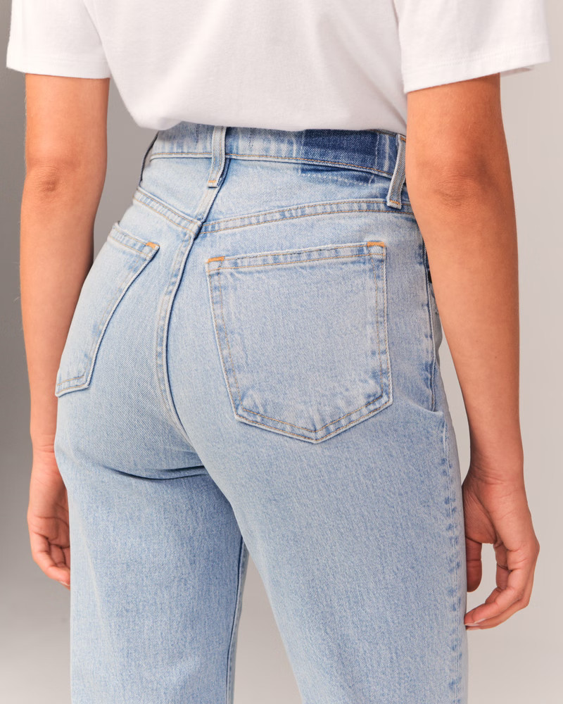 Ultra High Rise 90s Straight Jean | Abercrombie & Fitch (US)