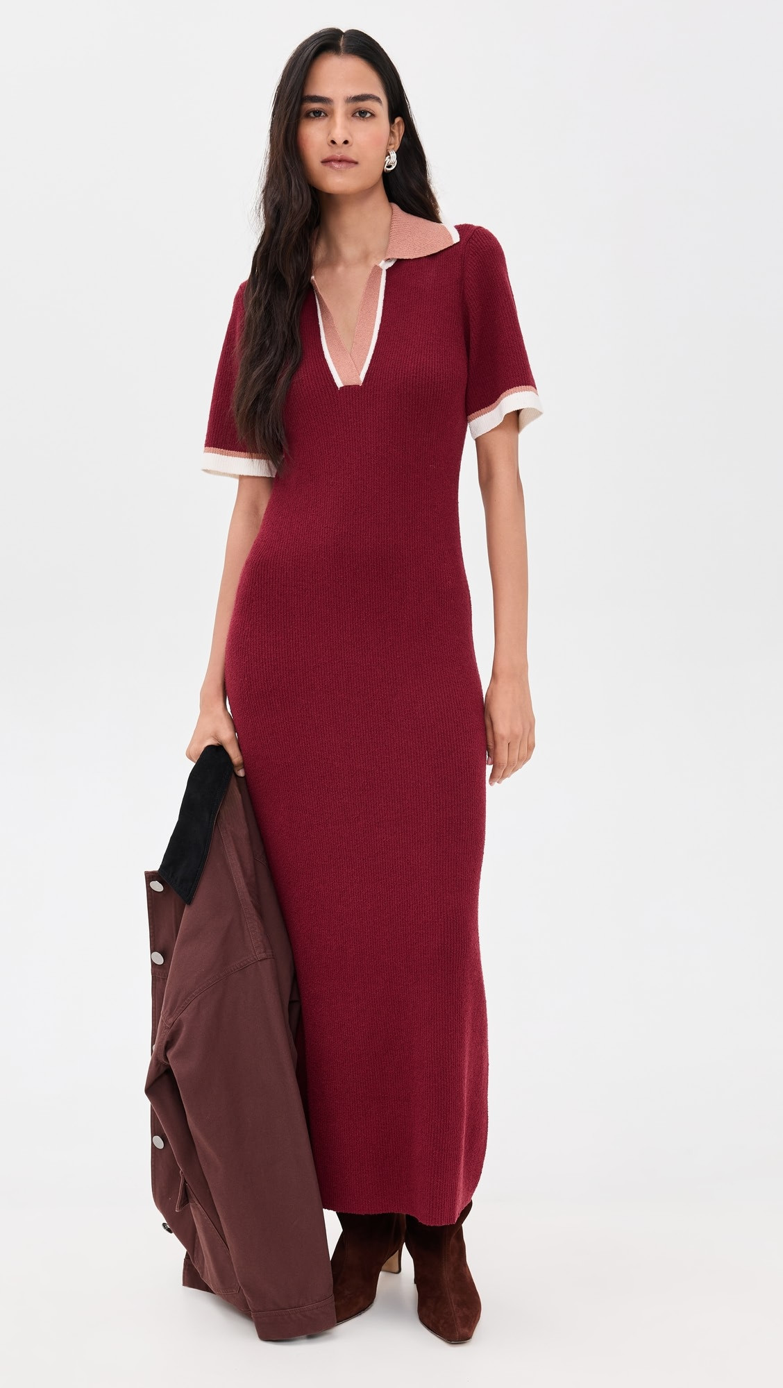 Boucle Polo Dress | Shopbop