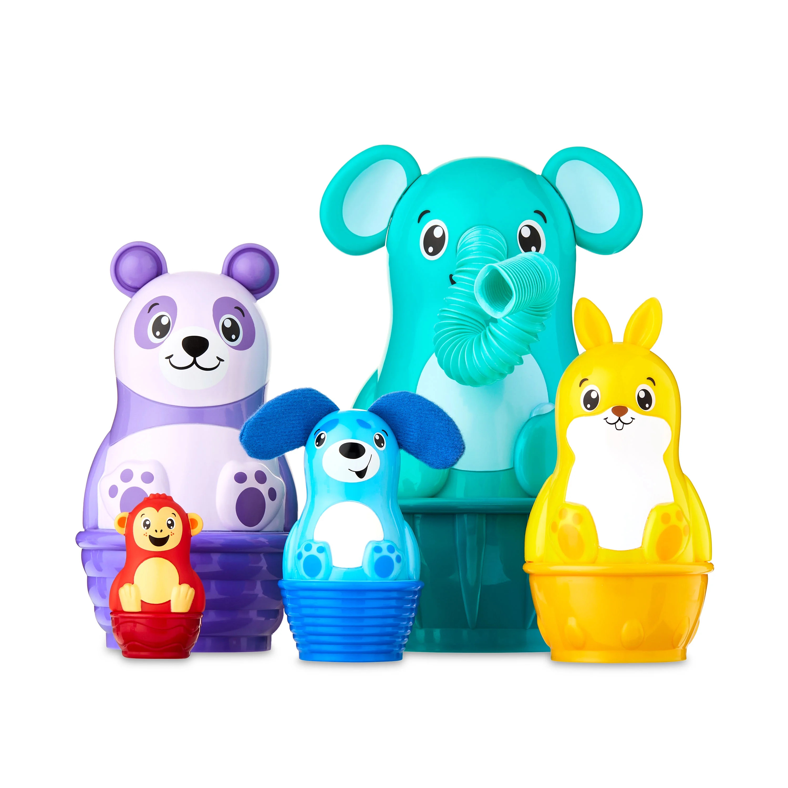 Spark Create Imagine Stack ‘N Nest Animals Toy Set 5 Nesting Pets 5 Stackable Cups Kids, 12 Mon... | Walmart (US)