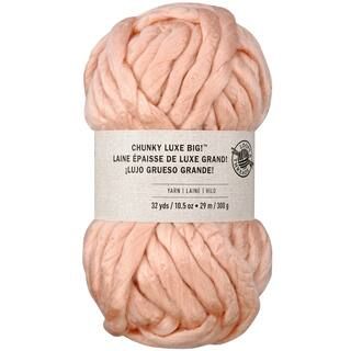 Chunky Luxe Big!™ Yarn by Loops & Threads® | Michaels Stores