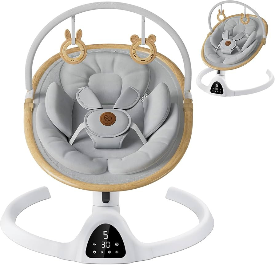 Baby Swings for Infants, Fasonbaby Bluetooth Infant Swing with Music Speaker with 3 Seat Position... | Amazon (US)