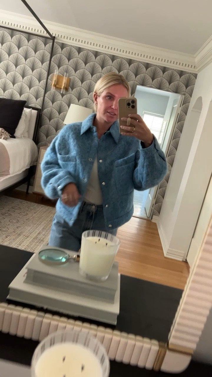 Just got this IRO jacket from Shopbop! Linked it plus a few other blue jackets at different price points 

#LTKSeasonal