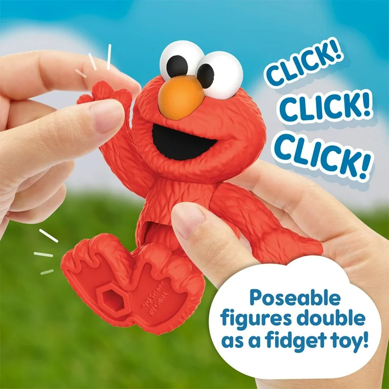 Sesame Street Neighborhood Friends, 6-piece Poseable Figurines, Kids Toys for Ages 2 up | Walmart (US)