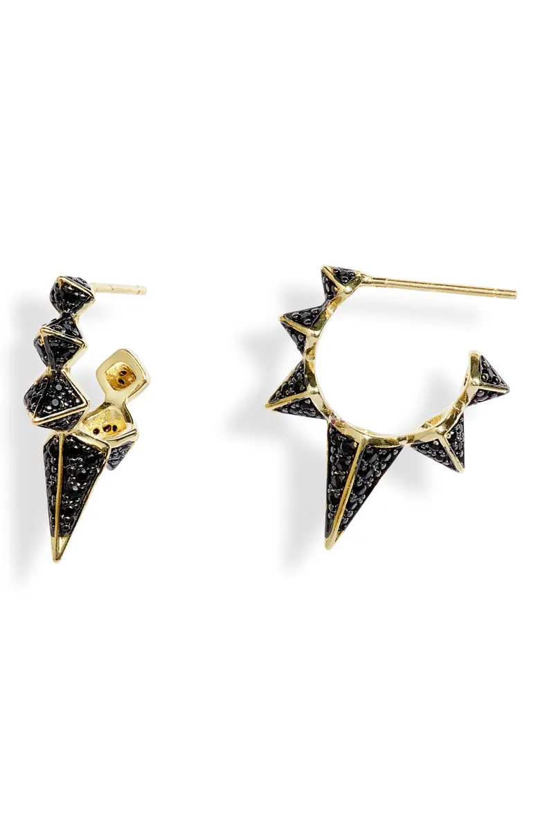 Gabriella Spiked Hoop Earrings | Nordstrom