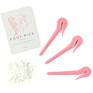 THE PONY PICK By Lolly - Elastic Rubber Bands Cutter for Hair - Elastic Hair Band Remover - Pain ... | Amazon (US)