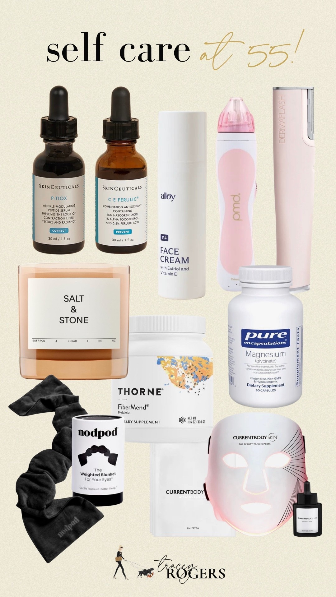 At 55, I’ve finally realized that self-care isn’t something I squeeze in when I have time, it’s something I make time for. It matters and it makes a difference.

The little things I do every day add up: skincare, sunscreen, sleep, supplements, and taking care of my body inside and out.

These are the products I genuinely use and love, and they’ve become part of my daily routine for a reason!

#LTKselfcare #LTKOver40 #LTKBeauty
