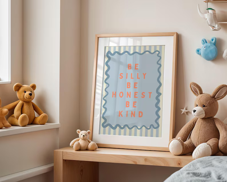 Nursery Digital Print | Cute Nursery Quote | Digital Download Wall Art | Vintage Baby Room Decor ... | Etsy (US)