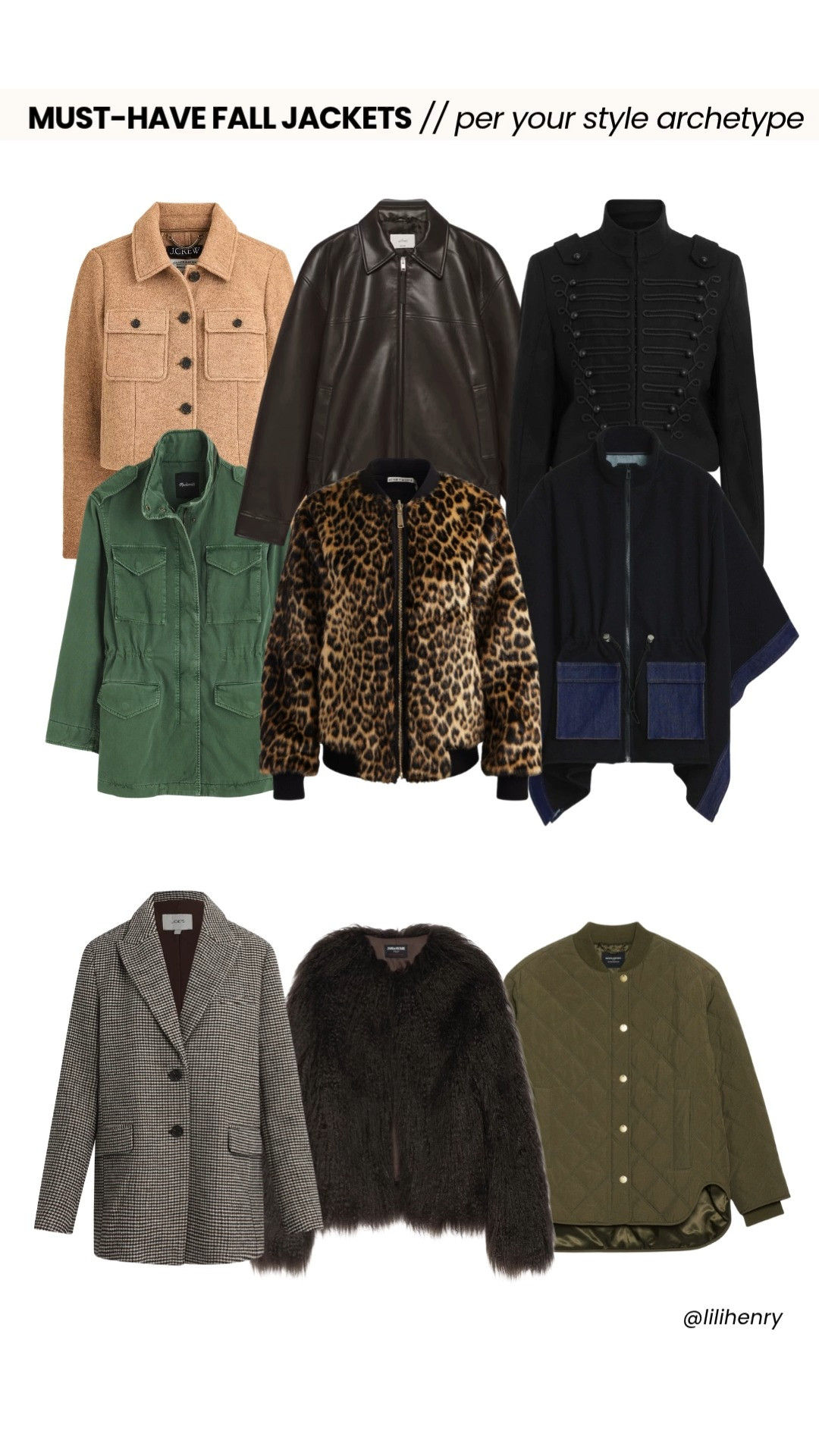 Let's find your must-have fall jacket...

1. Take my free style quiz and get your personal style results.
2. Watch this video to see my picks of fall jackets that resonate with your archetype.
3. Scroll my LTK to shop these jackets!

One jacket can carry you through the entire fall season, the kind of jacket that you leave by the door and throw over any outfit. 

✨ The key is finding the one that feels most YOU.

Take my style quiz: https://www.lilihenrystylist.com/personal-style-quiz

Voila!

Lili
Personal Stylist
SF→NYC 

 #LTKSeasonal #LTKStyleTip #LTKWorkwear