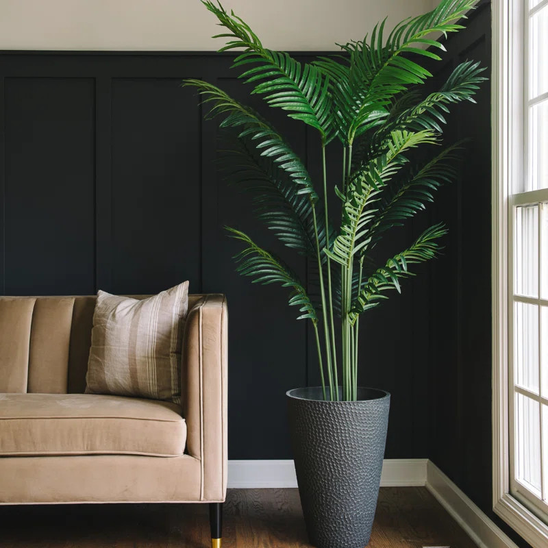 60" Artificial Palm Plant in Pot | Wayfair North America