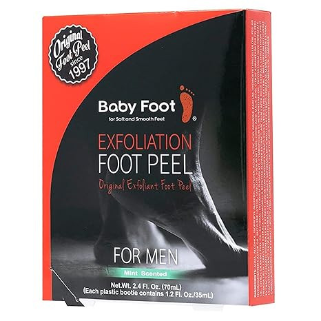 Baby Foot - Original Foot Peel Exfoliator For Men - Foot Peel Mask - Repair Rough Dry Cracked Fee... | Amazon (US)