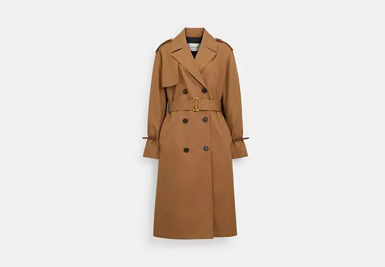 Relaxed Double Breasted Trench | Coach Outlet US