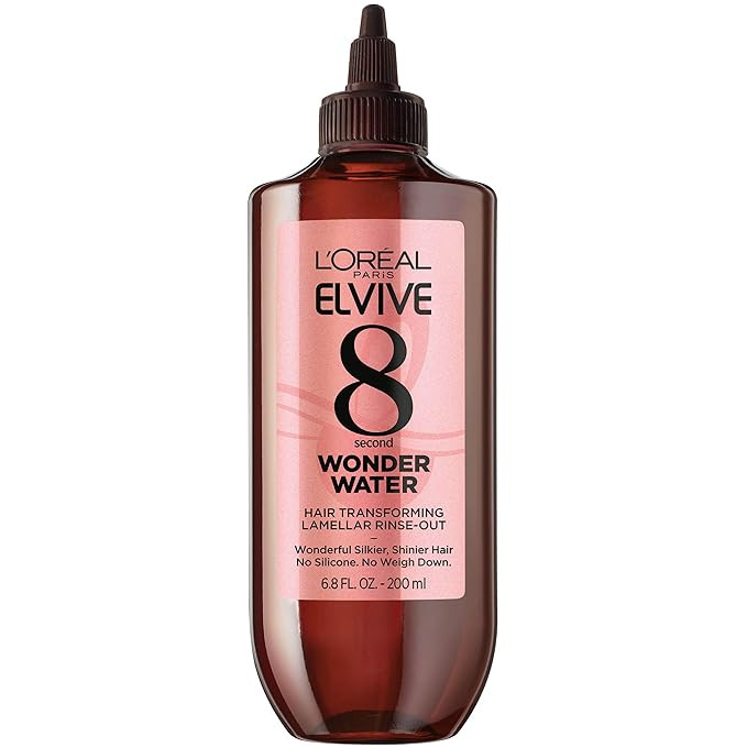 L’Oreal Paris Elvive 8 Second Wonder Water Lamellar, Rinse out Moisturizing Hair Treatment for ... | Amazon (US)