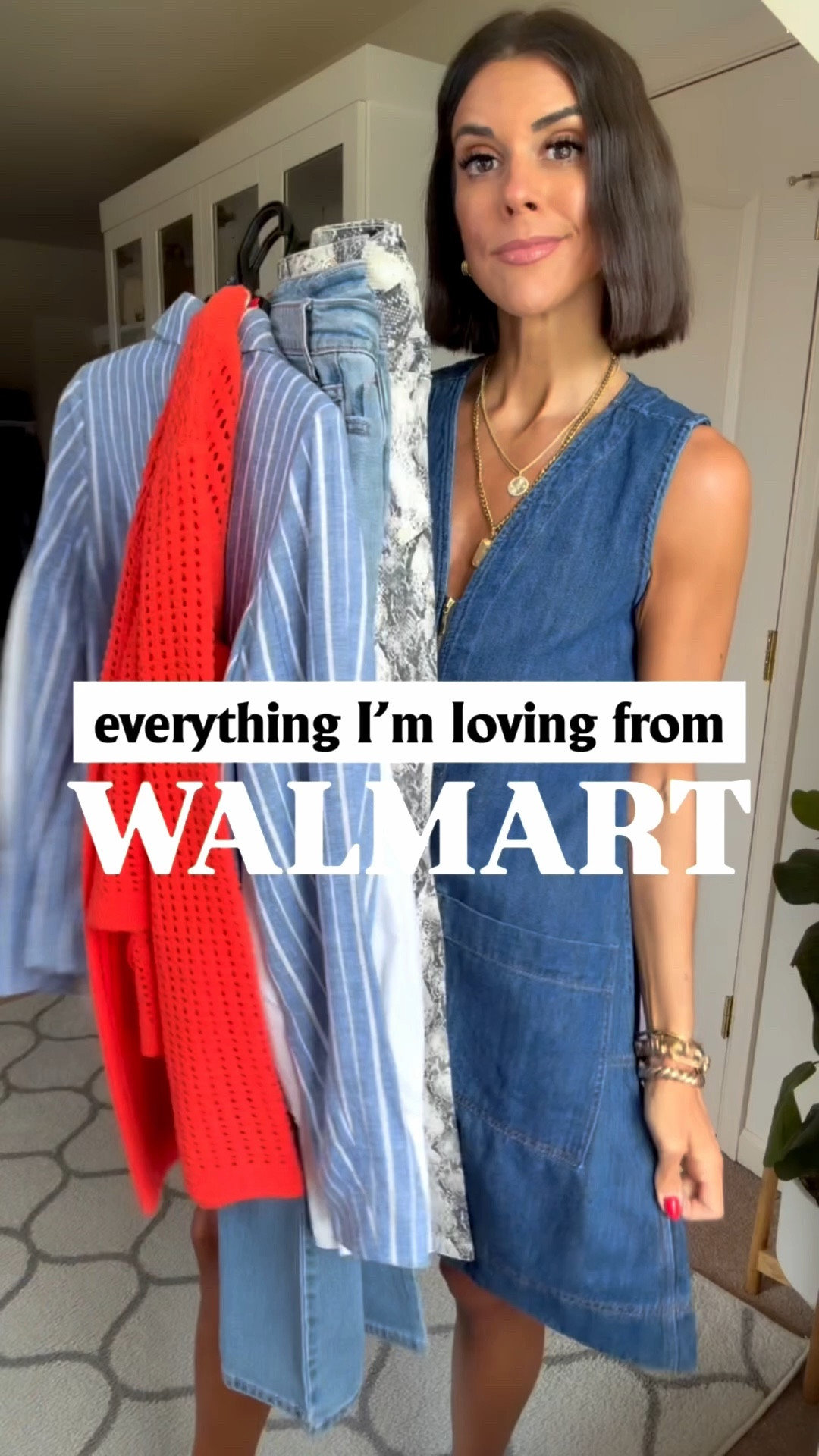 everything I’m loving from Walmart right now! I’m 5’5 and in size xs in dress and tops and blazer. Size 0 in jeans. 

#LTKmomlife #LTKgrwm #LTKootd