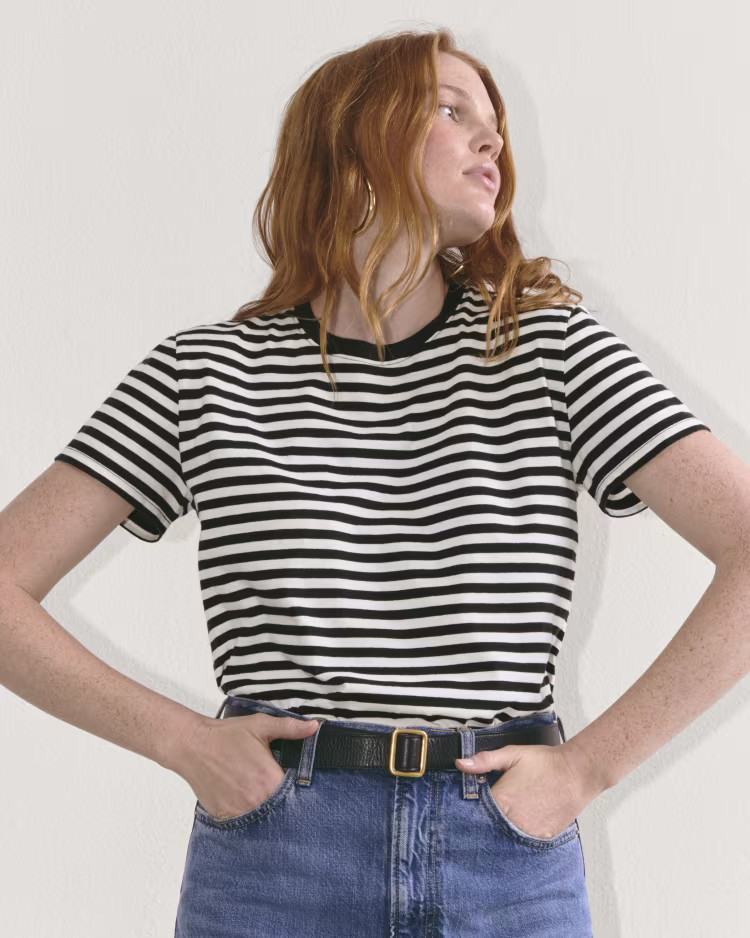 The Box-Cut Tee in Essential Cotton | Everlane