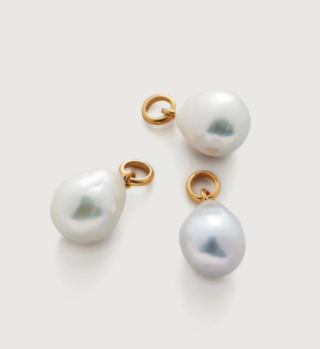 Nura Baroque Pearl Pendant Charm | Monica Vinader (Global)