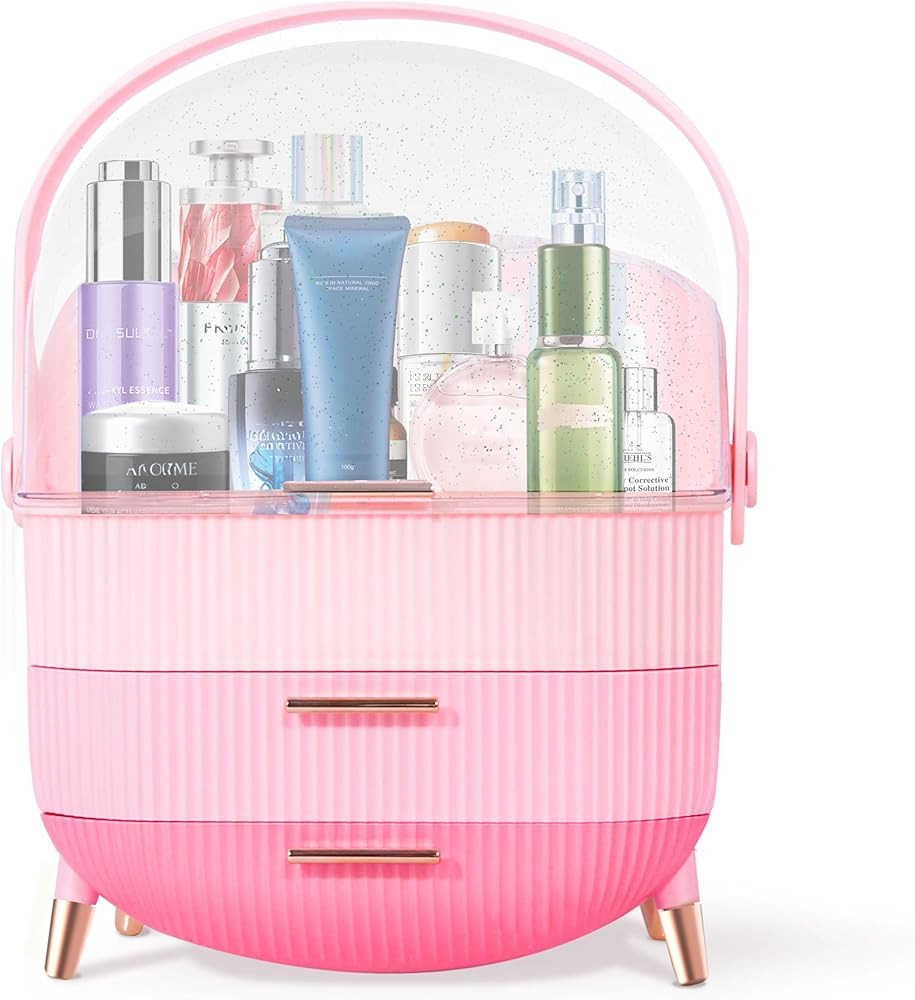 Teen Girls Gift Makeup Organizer,Skincare Organizer Jewelry Storage,Cosmetics Storage and Display... | Amazon (US)
