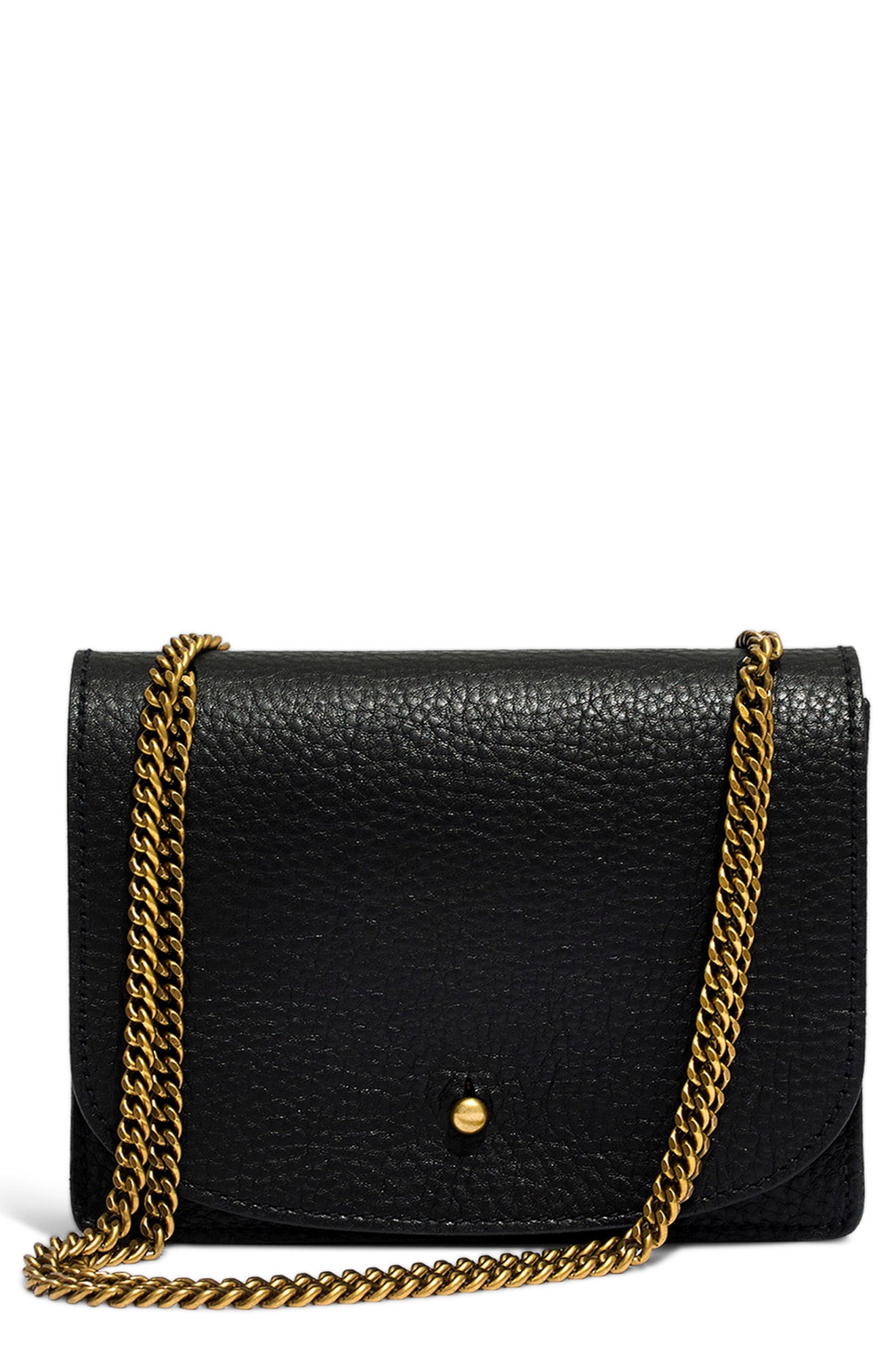 Madewell Leather Crossbody Wallet | Nordstrom