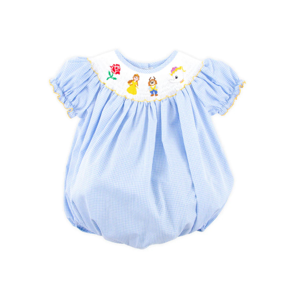 Beauty Princess Smocked Bubble | Classic Whimsy
