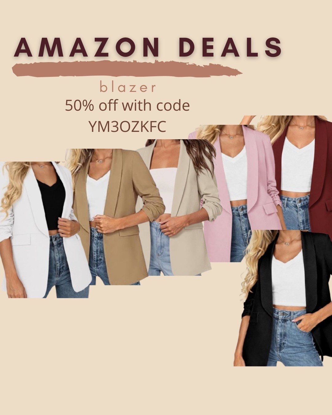 $25 ends 6/7

Amazon fashion
Amazon deals
Blazer

#LTKSaleAlert #LTKWorkwear