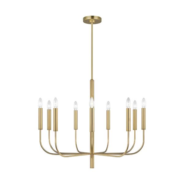 Brianna 9-Light Candle Style Classic / Traditional Chandelier | Wayfair North America