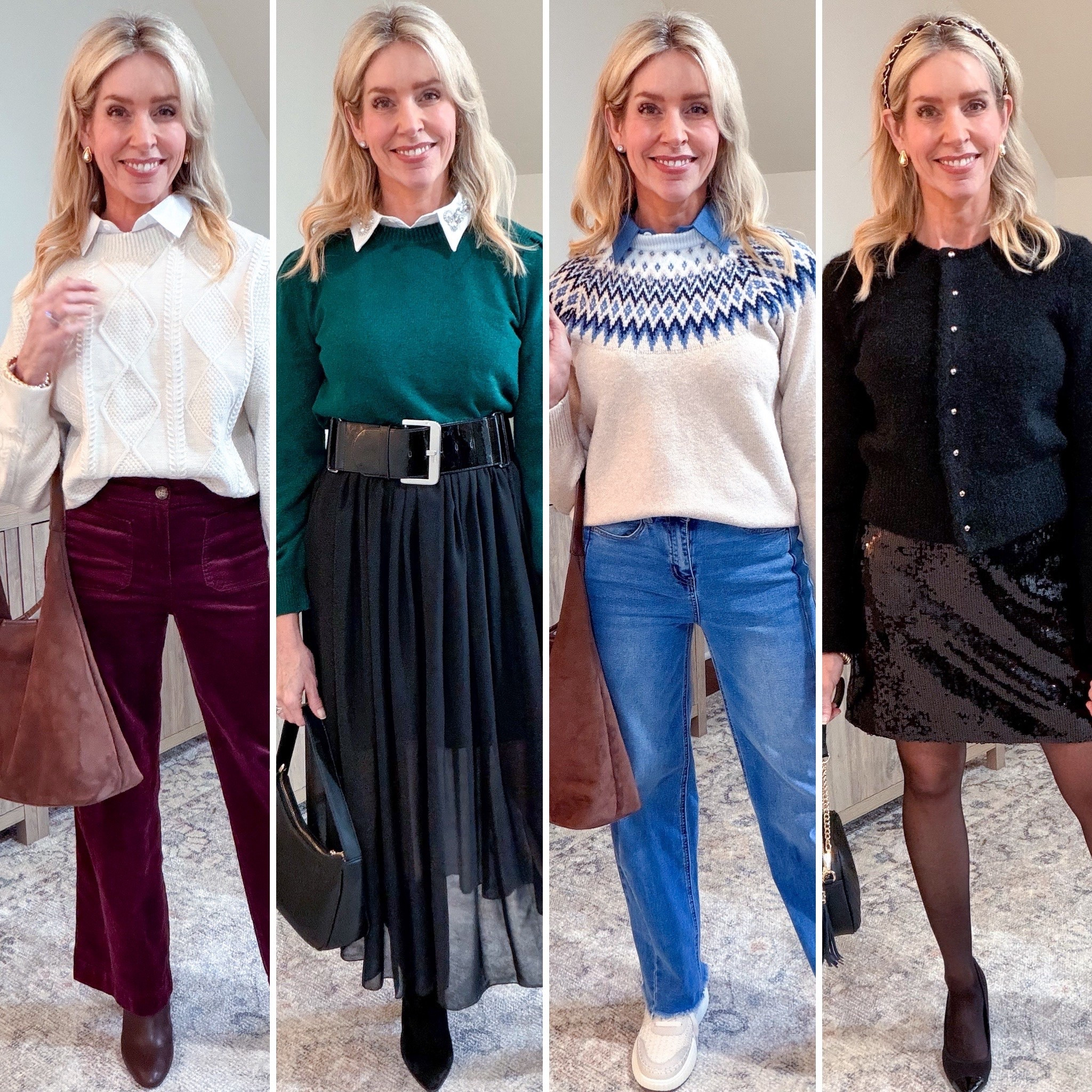 Here are 4 gorgeous winter sweaters that you're going to want to snag while the deals are still hot 🔥. These are limited time deals, so don't delay! #ad

All 3 come in several colors and the fit is true to size. The quality is fantastic, the knit is beautiful made and the prices... sooooo good!

#founditonamazon #winterfavorites2025

#LTKFindsUnder50 #LTKHoliday #LTKOver40