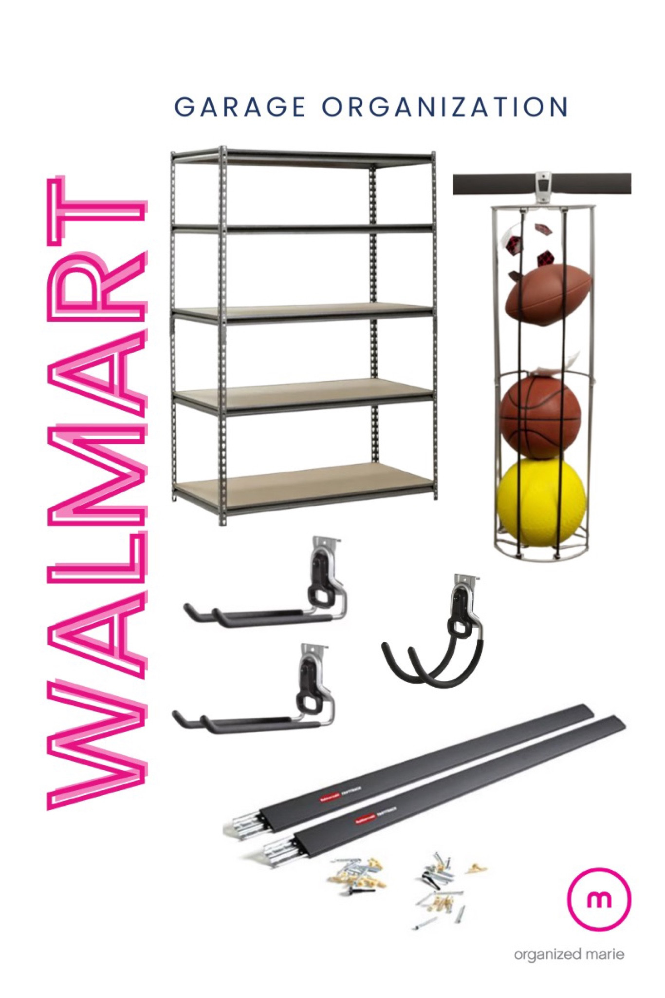 These garage organization tracks are a must have! 

#LTKfamily #LTKFind #LTKhome