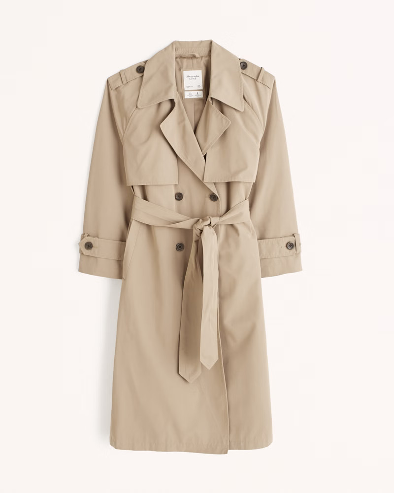 Women's Trench Coat | Women's Coats & Jackets | Abercrombie.com | Abercrombie & Fitch (US)