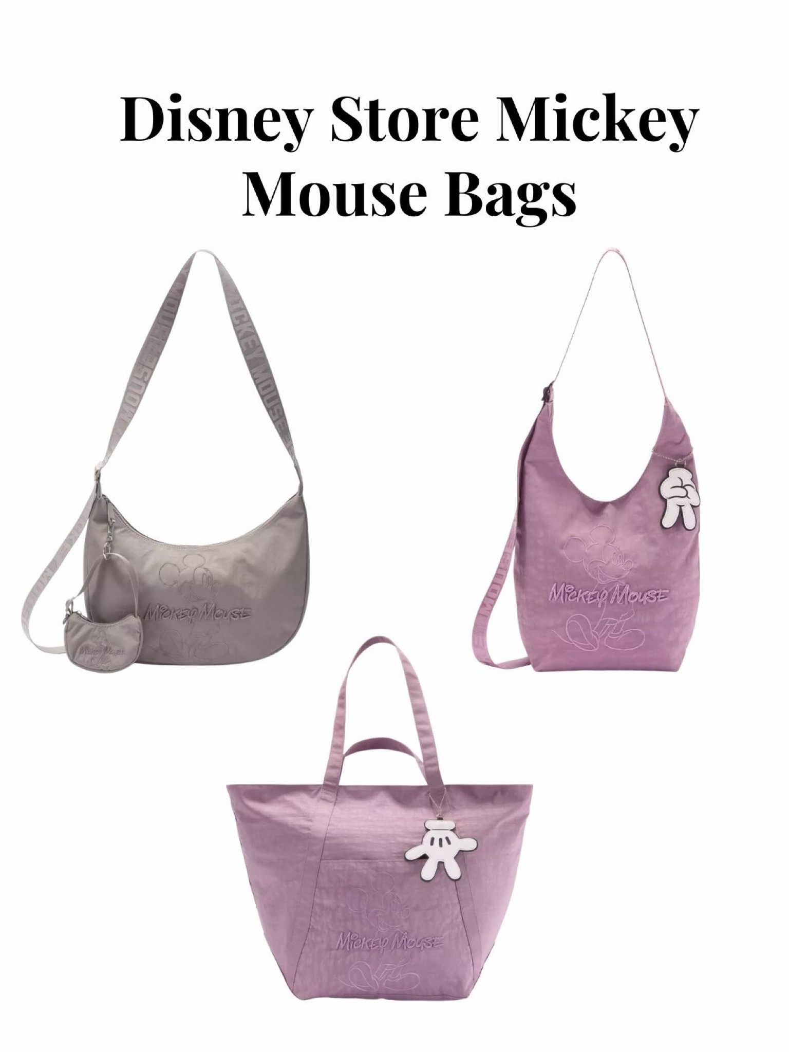 Disney Store Mickey Mouse bags

#LTKTravel