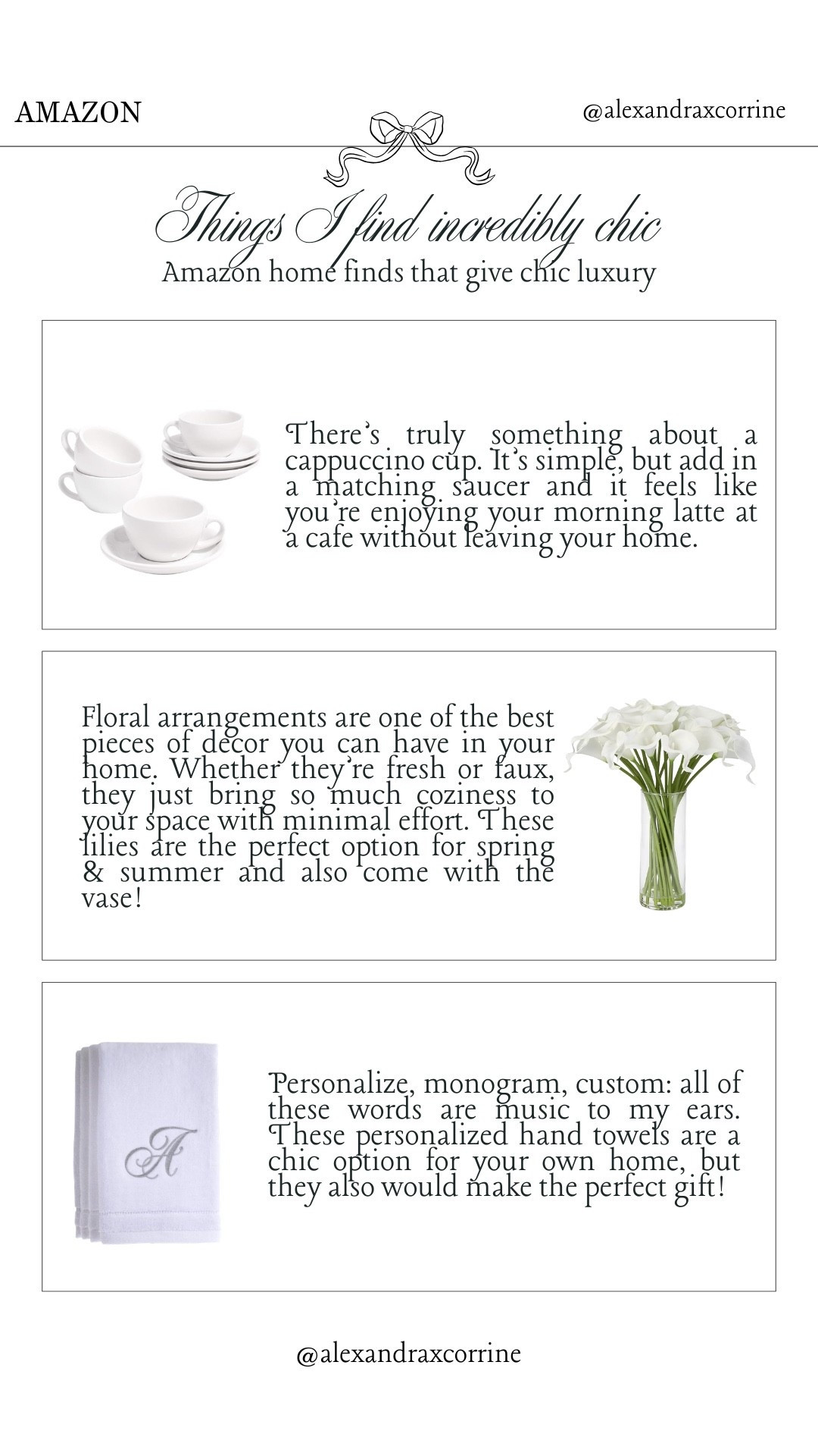 Things I find incredibly chic from Amazon ☕️ Amazon home finds that give chic luxury 🤍

Home decor, home finds, amazon home, chic home decor, chic elegant, bougie on a budget, luxury for less 

#LTKHome