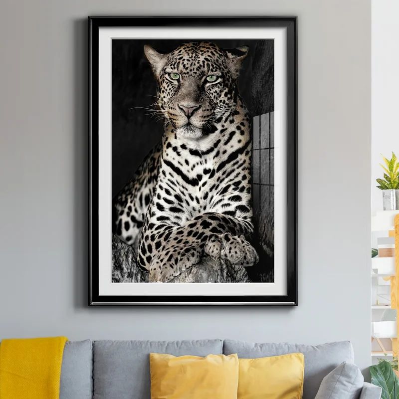 African Leopard - Picture Frame Photograph Print on Paper | Wayfair North America