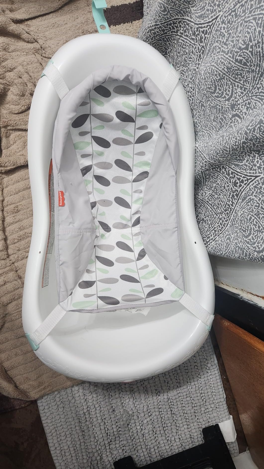 Fisher-Price Baby to Toddler Bath 4-in-1 Sling ‘n Seat Tub with Removable Infant Support and 2 ... | Amazon (US)
