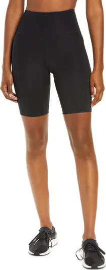 High Rise Pocket Bike Shorts | Nordstrom