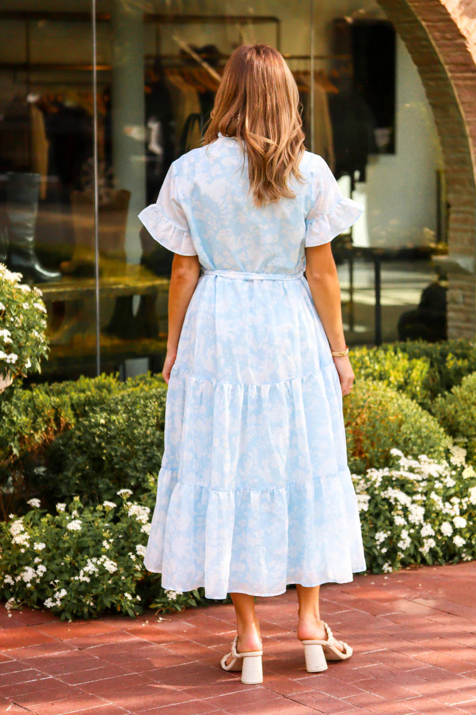 The Skye Button Up Midi Dress | J.Marie