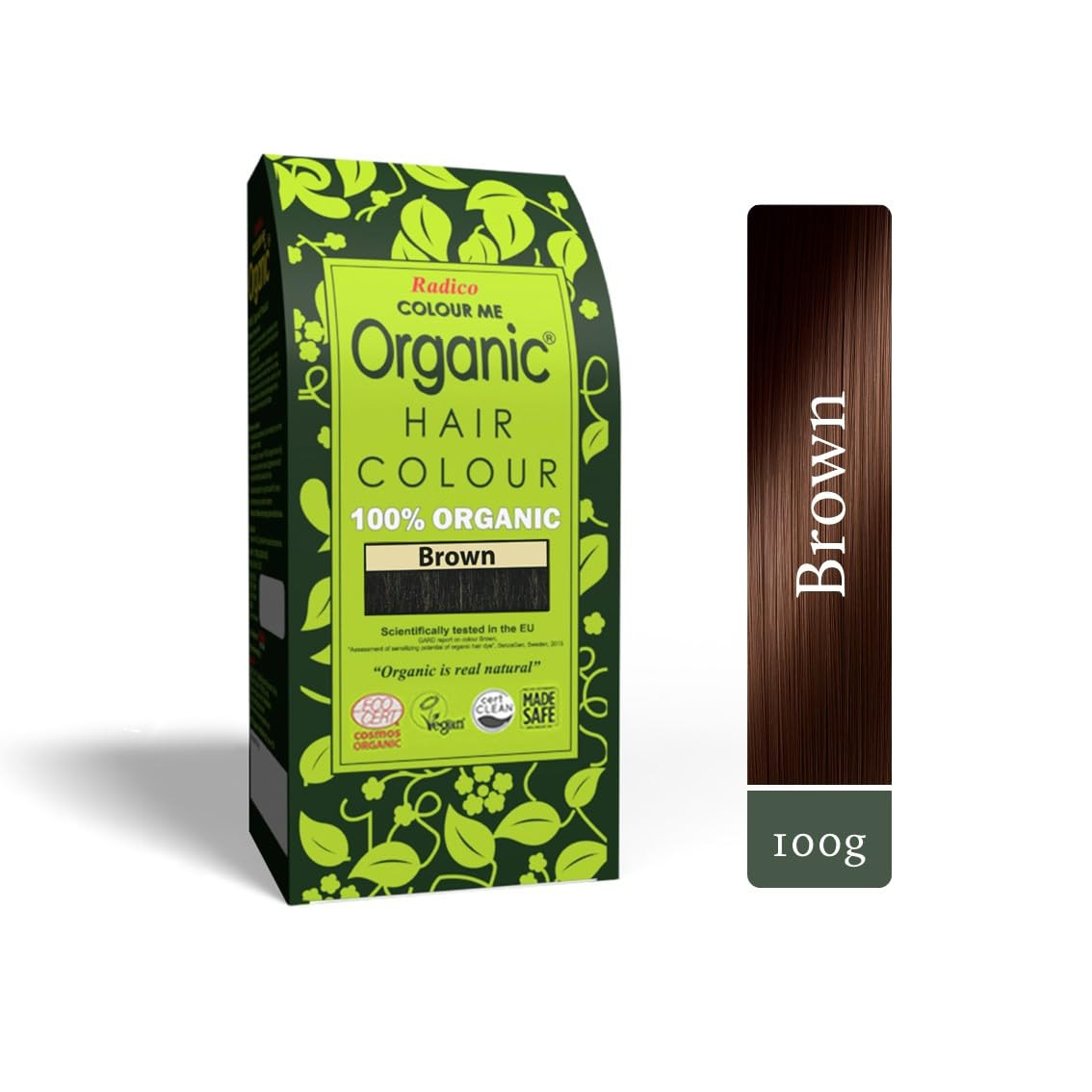 Color Me Organic 100% Natural Herbs Long Lasting Brown Hair Color 100g / 3.53 Oz. | Amazon (US)