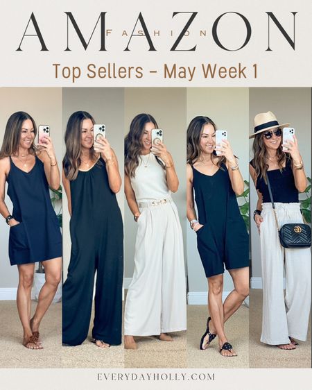 Last weeks top 5 Petite friendly fashion, Summer dress with built in romper XS, comfy jumpsuit Small , 4 pack stretchy belts, Comfy romper with pockets small,  linen pants XS, activewear, summer, spring, outfit ideas, resort wear, workwear belt, comfy outfit, easy summer outfit


#LTKfindsunder50 #LTKover40 #LTKsalealert