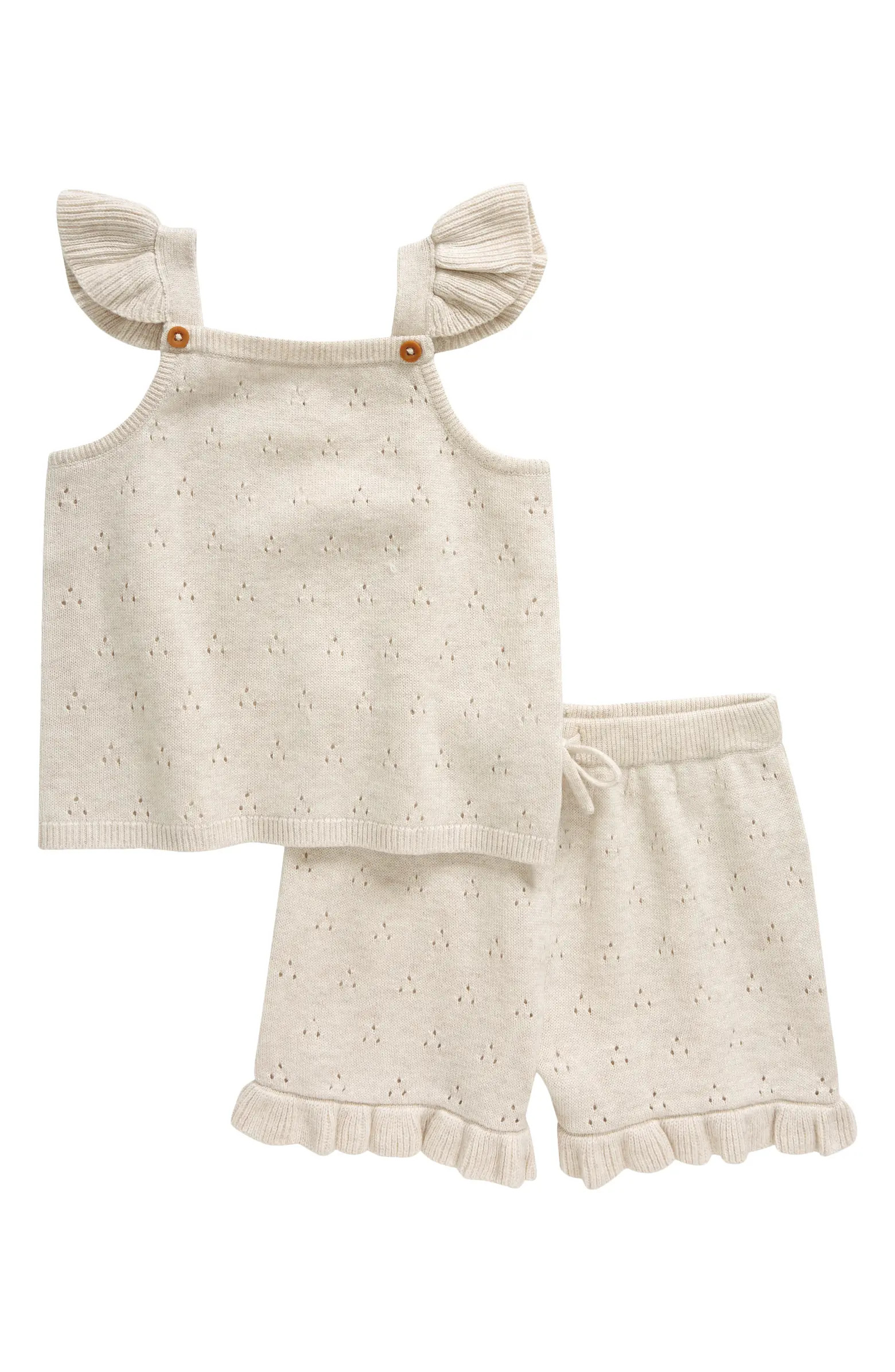 Nordstrom Cap Sleeve Sweater & Shorts Set | Nordstrom | Nordstrom