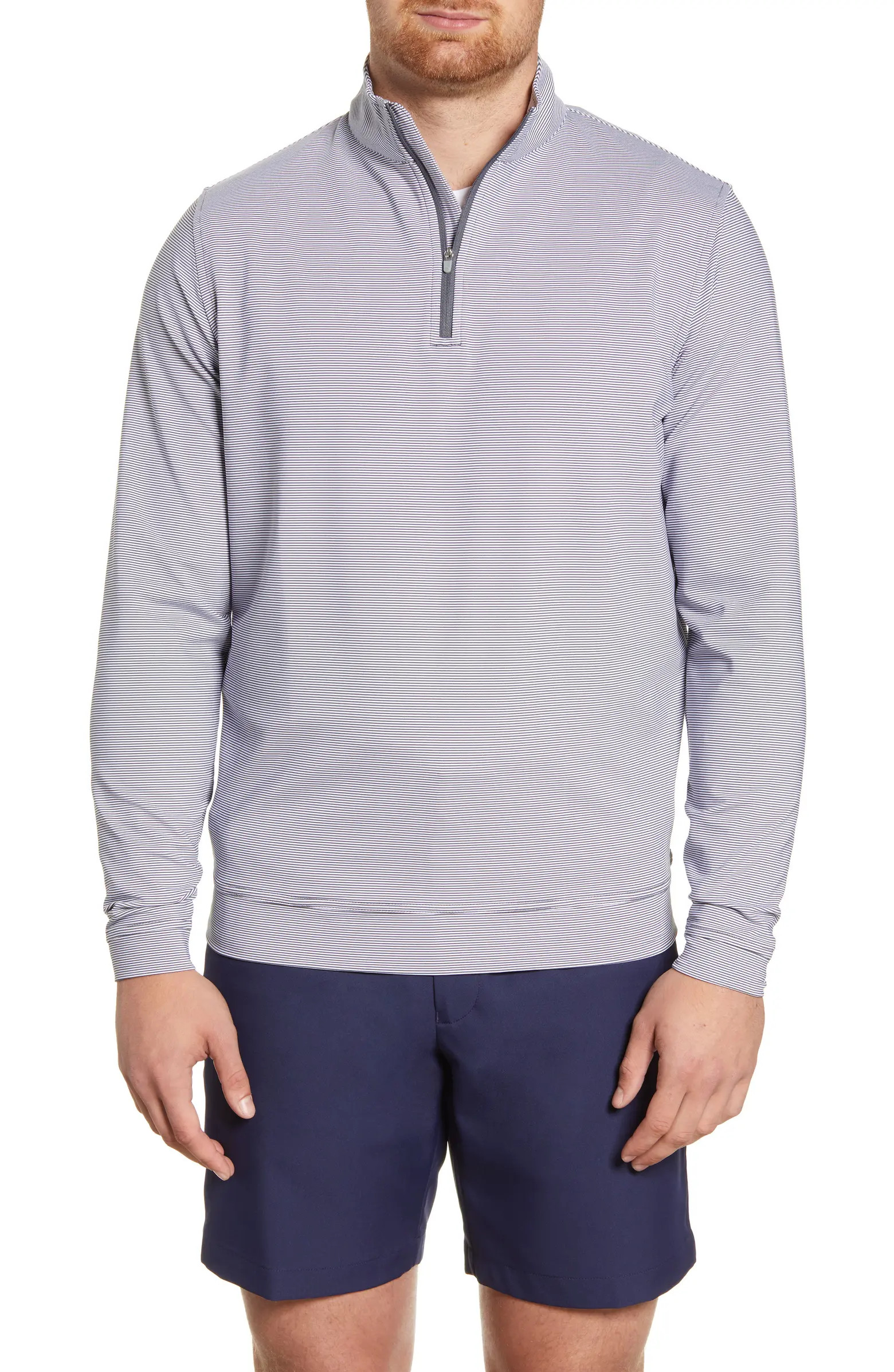 Perth Stripe Quarter Zip Performance Pullover | Nordstrom
