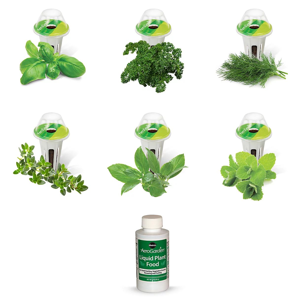 Miracle-Gro AeroGarden Gourmet Herb 6-Pod Seed Kit | Kohl's