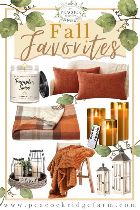 Get inspired this season with these amazing fall favorites! Wrap yourself in soft cashmere blankets on chilly evenings, while filling your home with the warm aromas of fall candles, and keep your closest friends closer with these thoughtful gifts ideas. The possibilities are endless! Make every moment count - feel cozy this season with these beautiful fall favorites from peacock Ridge Farm.

#LTKGiftGuide #LTKHoliday #LTKSeasonal