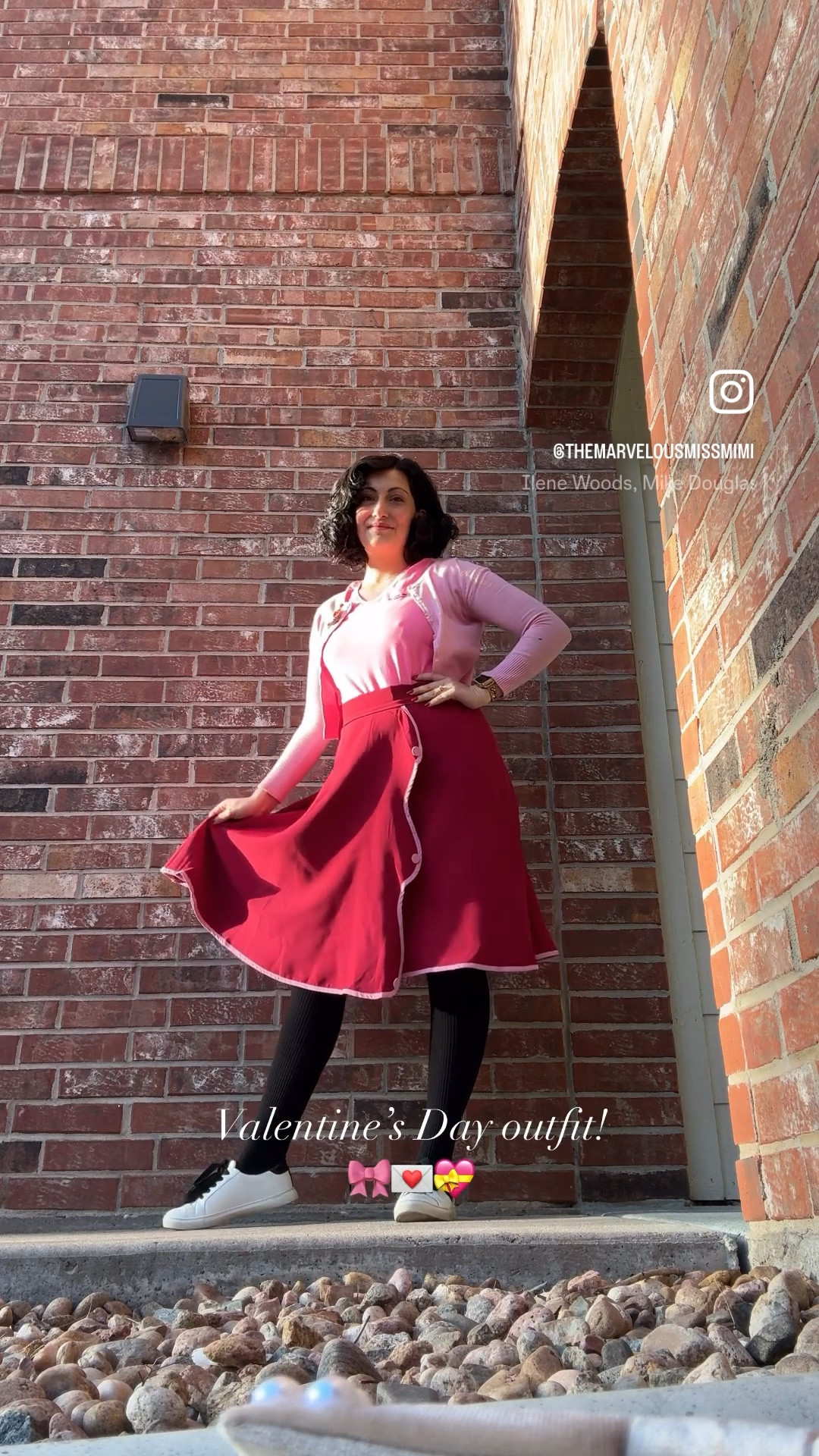 Contrary to popular belief, the vibrant combination of pink and red is not just for Valentine's Day. This color duo can bring a pop of energy and style to your wardrobe any time of the year! Take this subtly detailed skirt for instance - it evokes the chic and feminine style of the 1950s with a wonderfully full silhouette and a perfectly cinched waist. Embrace the timeless charm of pink and red, and make every day feel like a special occasion!

#PinkAndRed #AllYearFashion #1950sStyle #ChicFashion #TimelessStyle

#LTKstyletip #LTKfindsunder50 #LTKSeasonal