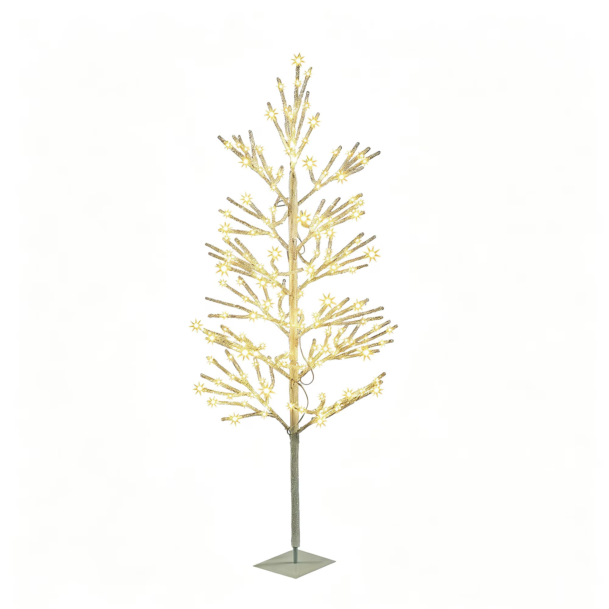 5 - FOOT Twinkle LED Ice Branches Tree, 180 warm white LED lights, By My Texas House | Walmart (US)